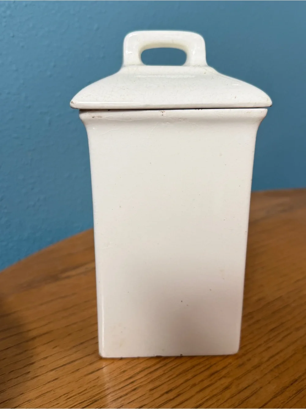 Vintage 1930s Staffel Germany Sugar Canister Dec. 706 Art Deco